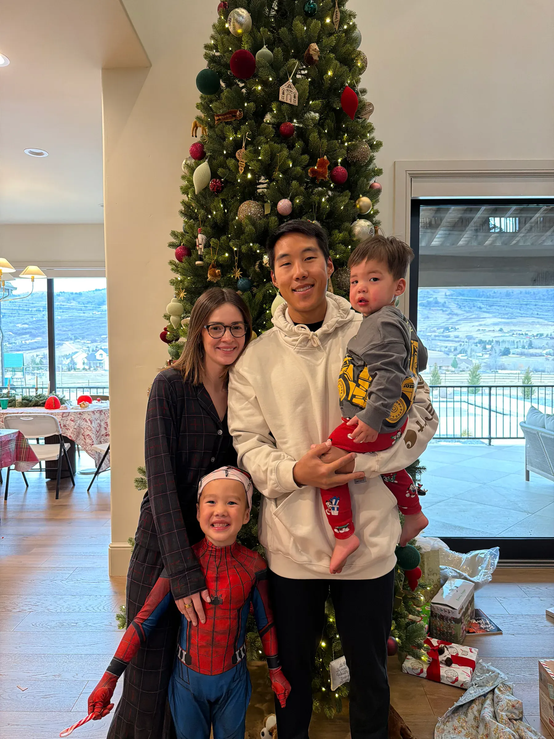 Preston Seo with his family